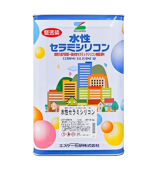 エスケー化研　水性セラミシリコン(16kg)
